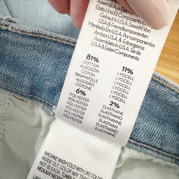 MOTHER The Hustler Ankle Chew Jeans Petal Plucker 27 - Picture 11 of 12